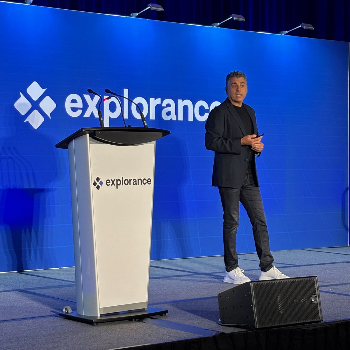 explorance's tweet image. 🌟 Day 2 of #ExploranceWorld2025 in #Montreal was amazing! 🚀 CEO Samer Saab kicked things off with an excellent keynote. CPO Zelbrey Bedard showcased product innovations, and Francis Gosselin closed with even more feedback insights. Can&apos;t wait for more! 📸 #FeedbackAnalytics