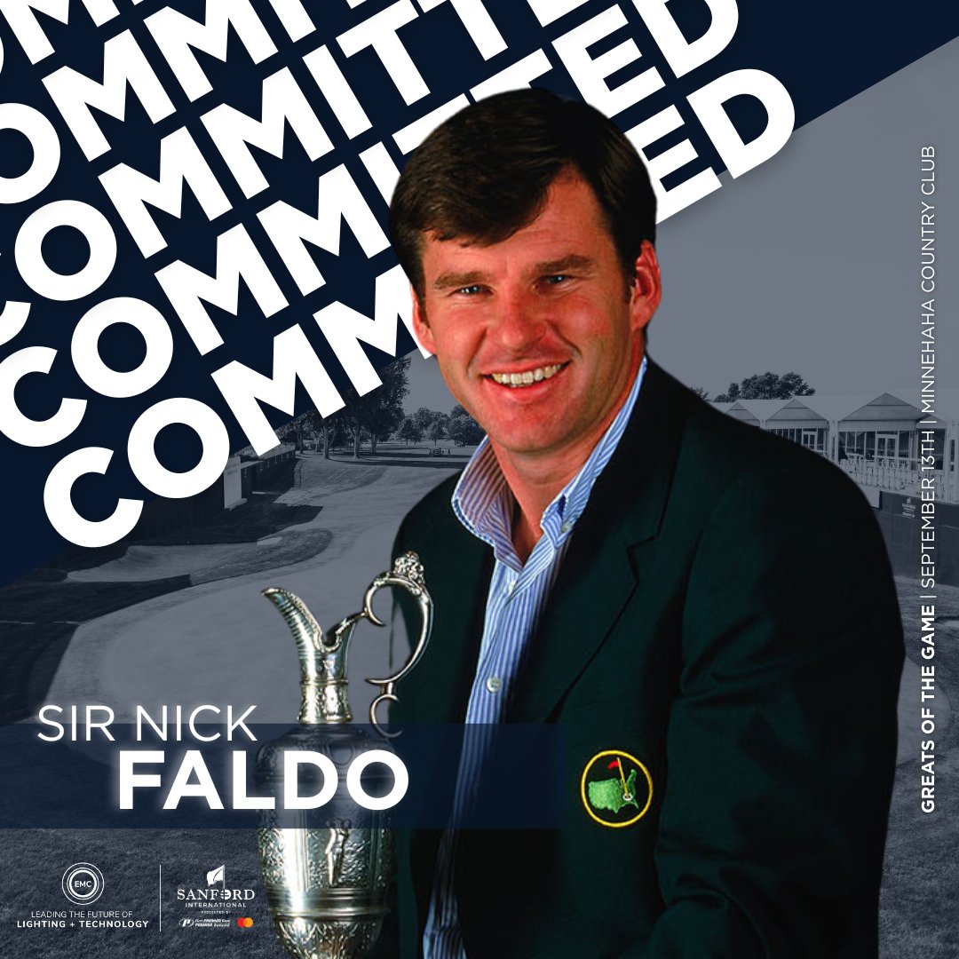 We’re thrilled to announce that Cris Carter, Rondé Barber, Andy North, and Sir Nick Faldo will headline the EMC Greats of the Game at the 2025 Sanford International!

Catch these legends in a 2-vs-2, 9-hole scramble — football meets golf in the ultimate back-nine showdown.