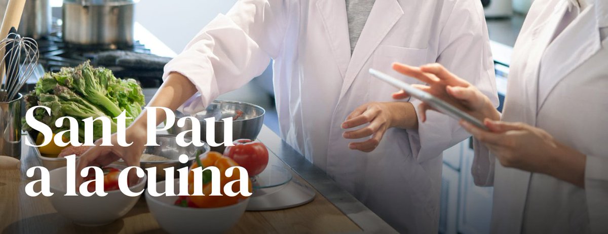 🥗 #SantPau a la cuina

A l’Hospital de Sant Pau fomentem un estil de vida saludable amb receptes casolanes adaptades a cada patologia, promovent l’apoderament de les persones 💪 per millorar el seu benestar i qualitat de vida 🌿. Aquesta selecció de plats ha estat dissenyada