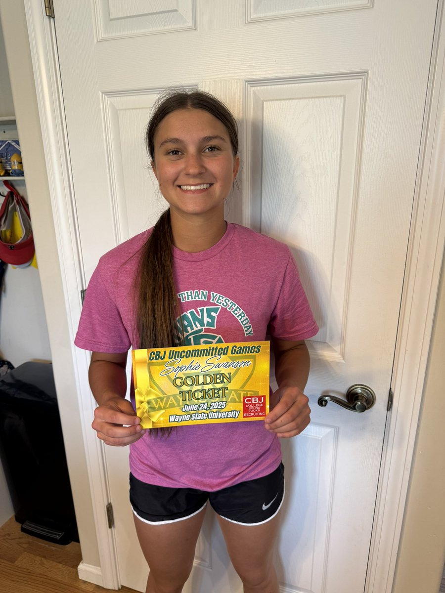 Sophie Swanson (@ssophieswanson) on Twitter photo Thank you <a href="/CollegeBDJocks/">College Bound Jocks</a> I am honored to be invited to play beside some amazing athletes in the D2 uncommitted games. Letās go! <a href="/MojoLaConte/">TN Mojo LaConte 16U</a> <a href="/WayneStateSB/">Wayne State Softball</a> <a href="/FSU_SB/">Ferris St. Softball</a> <a href="/HCSBCHARGERS/">Hillsdale College Softball</a> <a href="/GVSUSoftball/">GVSU Softball</a> <a href="/MUSaintsSB/">Maryville Softball</a> <a href="/ODU_Softball/">Ohio Dominican Softball</a> <a href="/WalshUSoftball/">Walsh Softball</a> <a href="/SAUCougarsSB/">Spring Arbor Softball</a> <a href="/AQSoftball/">Aquinas Softball</a> Thank you <a href="/CollegeBDJocks/">College Bound Jocks</a> I am honored to be invited to play beside some amazing athletes in the D2 uncommitted games. Letās go! <a href="/MojoLaConte/">TN Mojo LaConte 16U</a> <a href="/WayneStateSB/">Wayne State Softball</a> <a href="/FSU_SB/">Ferris St. Softball</a> <a href="/HCSBCHARGERS/">Hillsdale College Softball</a> <a href="/GVSUSoftball/">GVSU Softball</a> <a href="/MUSaintsSB/">Maryville Softball</a> <a href="/ODU_Softball/">Ohio Dominican Softball</a> <a href="/WalshUSoftball/">Walsh Softball</a> <a href="/SAUCougarsSB/">Spring Arbor Softball</a> <a href="/AQSoftball/">Aquinas Softball</a>