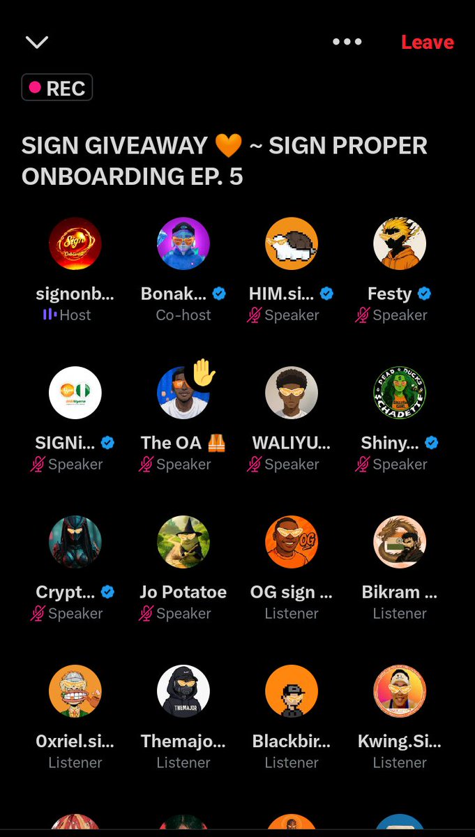 OG SIGN 🦺🧡👀 (@ogseeingsign) on Twitter photo “You’re doing fantastic work, and I know it’s not easy to onboard the new signees and explain the sign so well. I’ve gained a lot of valuable insights today, thanks to your effort and dedication. Huge thanks, Debere!”
<a href="/sign/">Sign 🧡👀</a>
<a href="/Bonakesh1/">Bonakesh🧡💎🦺</a>
<a href="/signonboarder/">signonboarder🧡👀🦺</a>
<a href="/Chi_Debere/">DEBERE 🧡👀</a>
@AfricaSIGNGia “You’re doing fantastic work, and I know it’s not easy to onboard the new signees and explain the sign so well. I’ve gained a lot of valuable insights today, thanks to your effort and dedication. Huge thanks, Debere!”
<a href="/sign/">Sign 🧡👀</a>
<a href="/Bonakesh1/">Bonakesh🧡💎🦺</a>
<a href="/signonboarder/">signonboarder🧡👀🦺</a>
<a href="/Chi_Debere/">DEBERE 🧡👀</a>
@AfricaSIGNGia