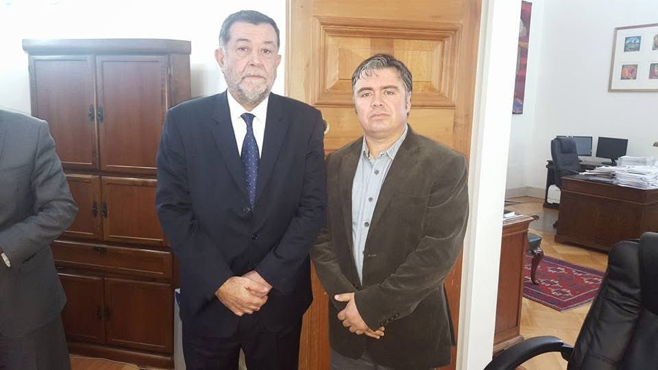 Tiempos políticos 
Con subsecretario Mahmud Aleuy
Cuando era concejal y vicepresidente de los concejales de la Región de Valparaíso.
Hablando temas de seguridad