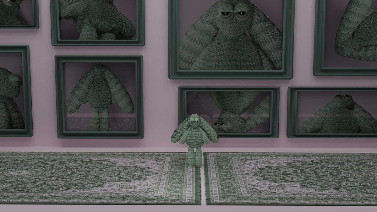 Bunny, Again and again
#b3d #Blender #3DArt