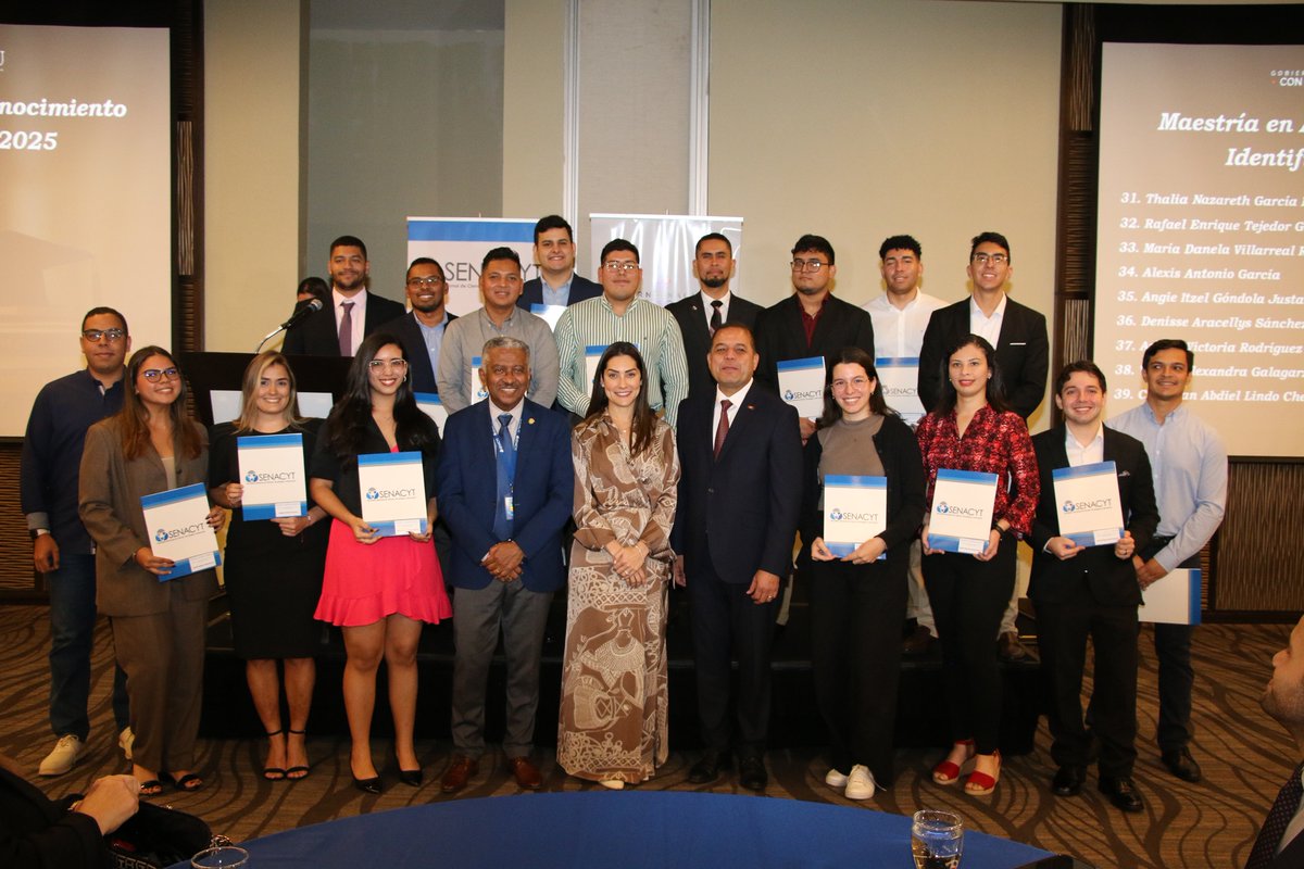 Estudiantes panameños reciben 79 becas de la Senacyt para maestrías y doctorados en áreas que impulsarán el desarrollo de Panamá
<a href="/senacyt/">Senacyt Panamá</a> <a href="/EOrtegaBarria/">Eduardo Ortega-Barria</a> <a href="/UNIVERSIDAD_PMA/">Universidad dePanamá</a> <a href="/utppanama/">UTP Panamá</a> <a href="/UNACHIpanama/">UNACHI</a> <a href="/udelasoficial/">UDELAS Universidad</a> <a href="/eflorescastro/">Eduardo Flores C.</a> <a href="/ZoilaYadira/">Yadira de Castillo</a> <a href="/Lmunoz08Esther/">Lilia Esther Muñoz A</a> 
lawebdelasalud.com/estudiantes-pa…