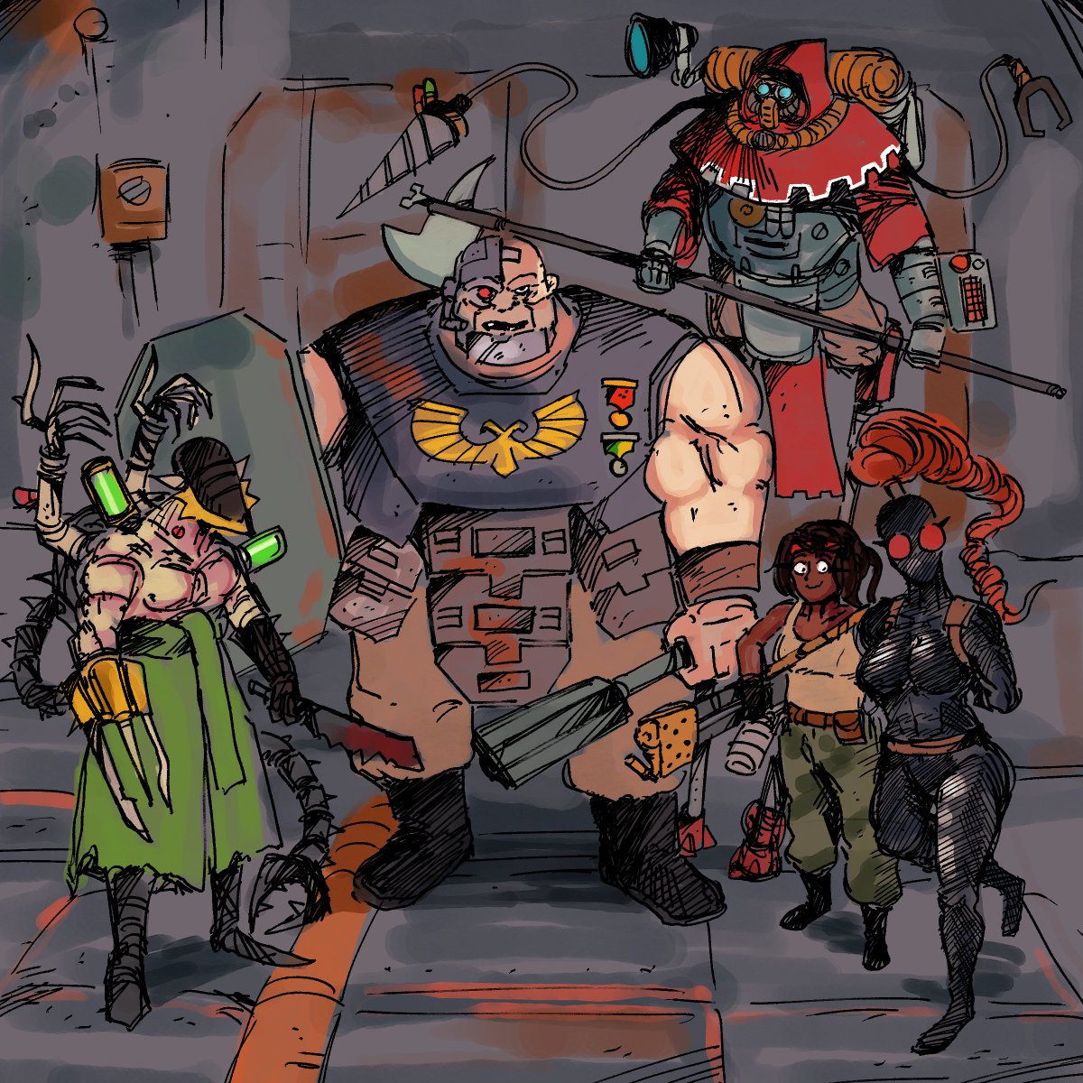 dj_b3n1's tweet image. another rogue trader squad!