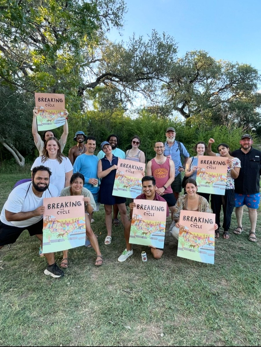 TexasSierraClub's tweet image. An evening of community, collaboration, and rejuvenation after a long and rewarding legislative session. Thank you to everyone who came out!
If you're on Instagram, follow @ breakingthefrackcycle to get updates on their video podcast series!