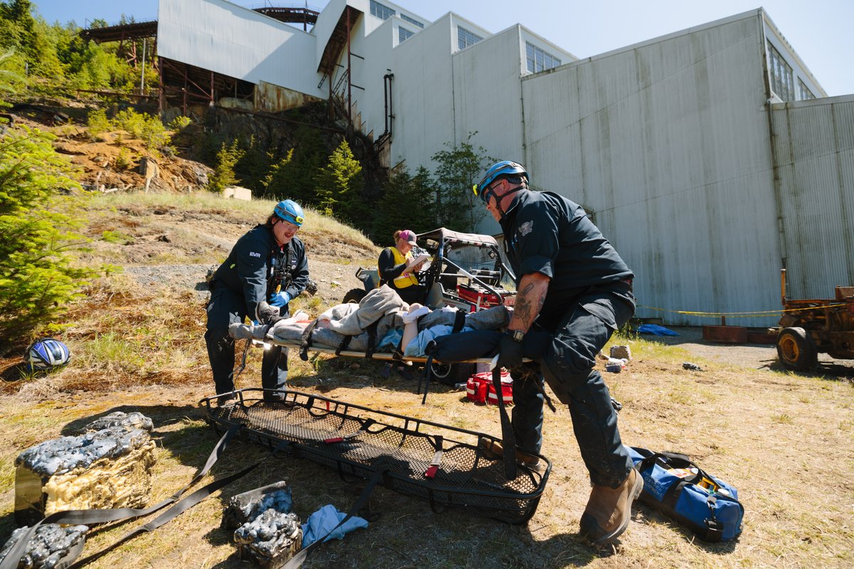 MA_BC's tweet image. The 67th BC Provincial Mine Rescue and First Aid Competition for 2025 Britannia Mine Museum was on fire! 🔥 
 
Two action packed days saw 16 teams from all over BC battle it out for first place in their respective categories! Underground, surface, and first aid teams gave it…