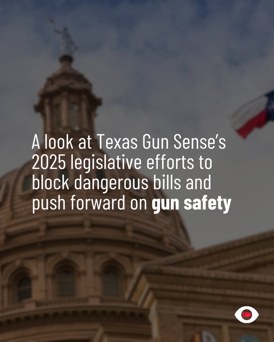 During the 89th #txlege session, @TexasGunSense:
🔹 Sent 8,000+ emails to lawmakers
🔹 Held 18 events statewide
🔹 Launched 5 digital tools
🔹 Secured $750K for safe storage

📄 Full report: @TexasGunSense
