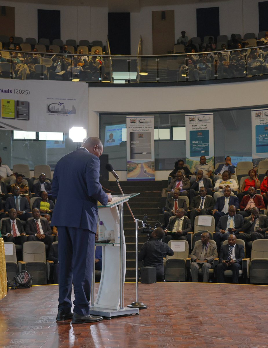 The Cabinet Secretary for Roads and Transport today officially launched the reviewed Kenya Road Design and Specifications Manuals, marking the release of Kenya’s second-generation road manuals since independence. 
Developed to address evolving challenges in road and bridge