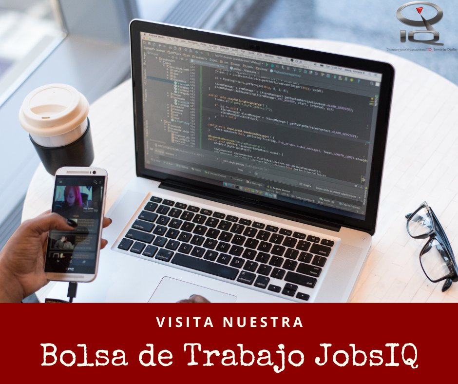 IQJobs2's tweet photo. Los invitamos a revisar las vacantes que tenemos abiertas actualmente

✅ Contrato por tiempo indeterminado
✅ 100% nómina
✅ Prestaciones de ley y superiores
📍 México

Postúlate en la página https://t.co/DlGaIqNsjU o envía tu CV a jobs@iqever.com

#IT #jobs #GDL #CDMX #hiring https://t.co/8ssMbJopFV