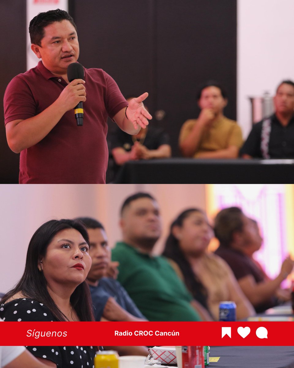 TuRadioCROC's tweet photo. ¡Apoyando el talento local!. La CROC impulsa a las artesanas y artesanos con programas sociales que fortalecen la comunidad y promueven el desarrollo, por ello, en la CROC Cancún se llevó a cabo la Reunión de Artesanos. https://t.co/uuf8GHmWiu