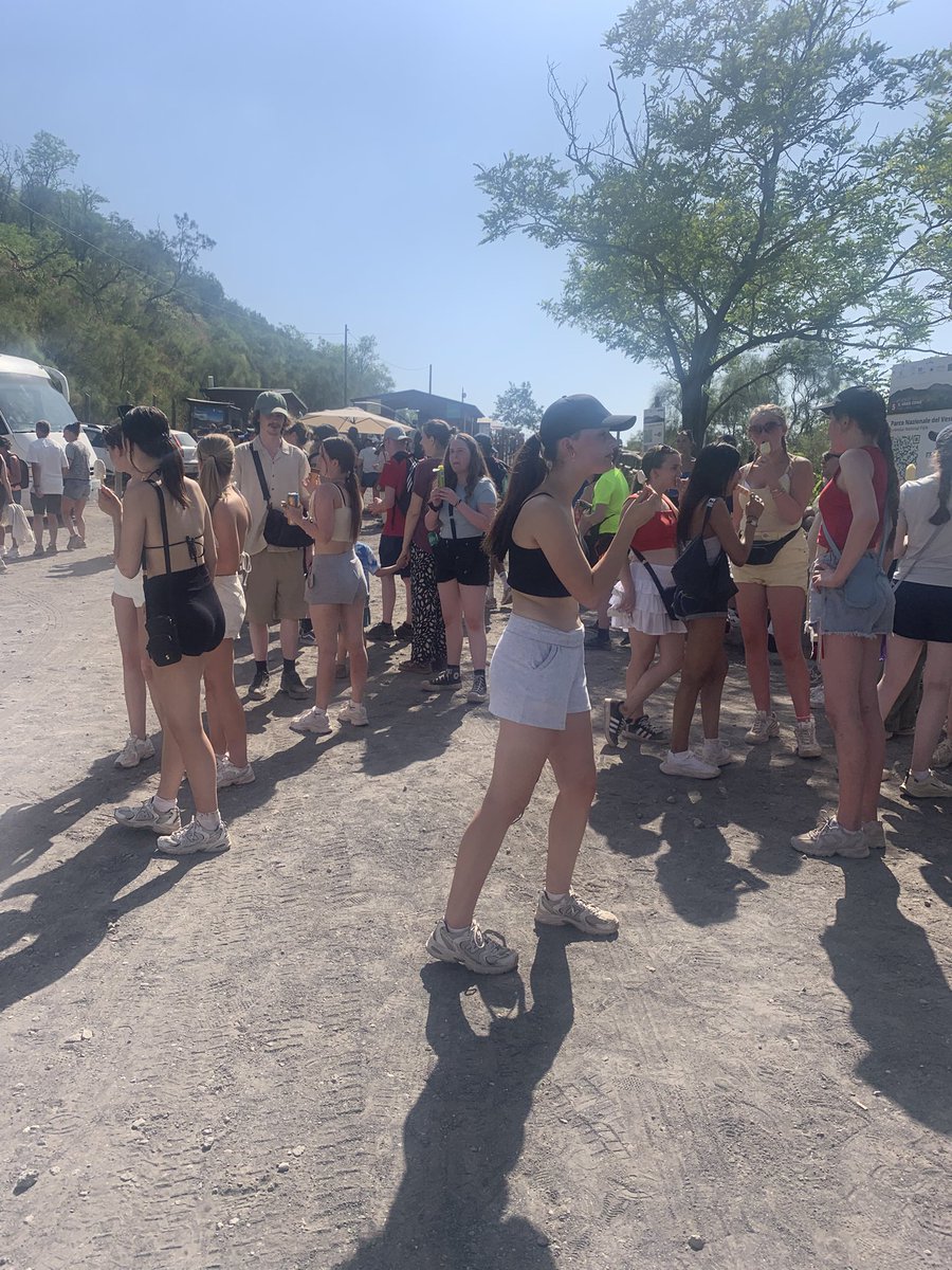 HEGW16's tweet photo. Alpine climb on Mount Vesuvius this afternoon🌋 and a walk along the crater rim at the top 🌋😎 Amazing views into the crater and across the bay of Naples. 🇮🇹#Italy25 #lovinglife #havingfun #makingnewfriends
@Greenwood_Acad @TEAMPEGW https://t.co/3CnX8kloYa