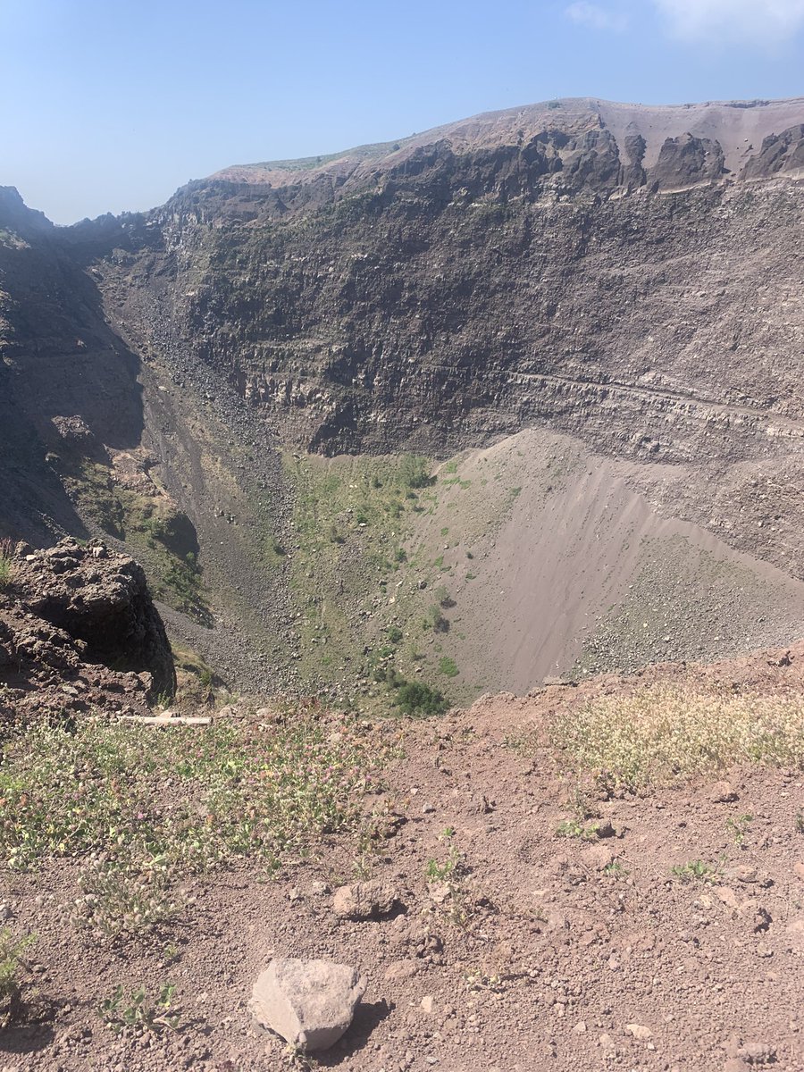 HEGW16's tweet photo. Alpine climb on Mount Vesuvius this afternoon🌋 and a walk along the crater rim at the top 🌋😎 Amazing views into the crater and across the bay of Naples. 🇮🇹#Italy25 #lovinglife #havingfun #makingnewfriends
@Greenwood_Acad @TEAMPEGW https://t.co/3CnX8kloYa