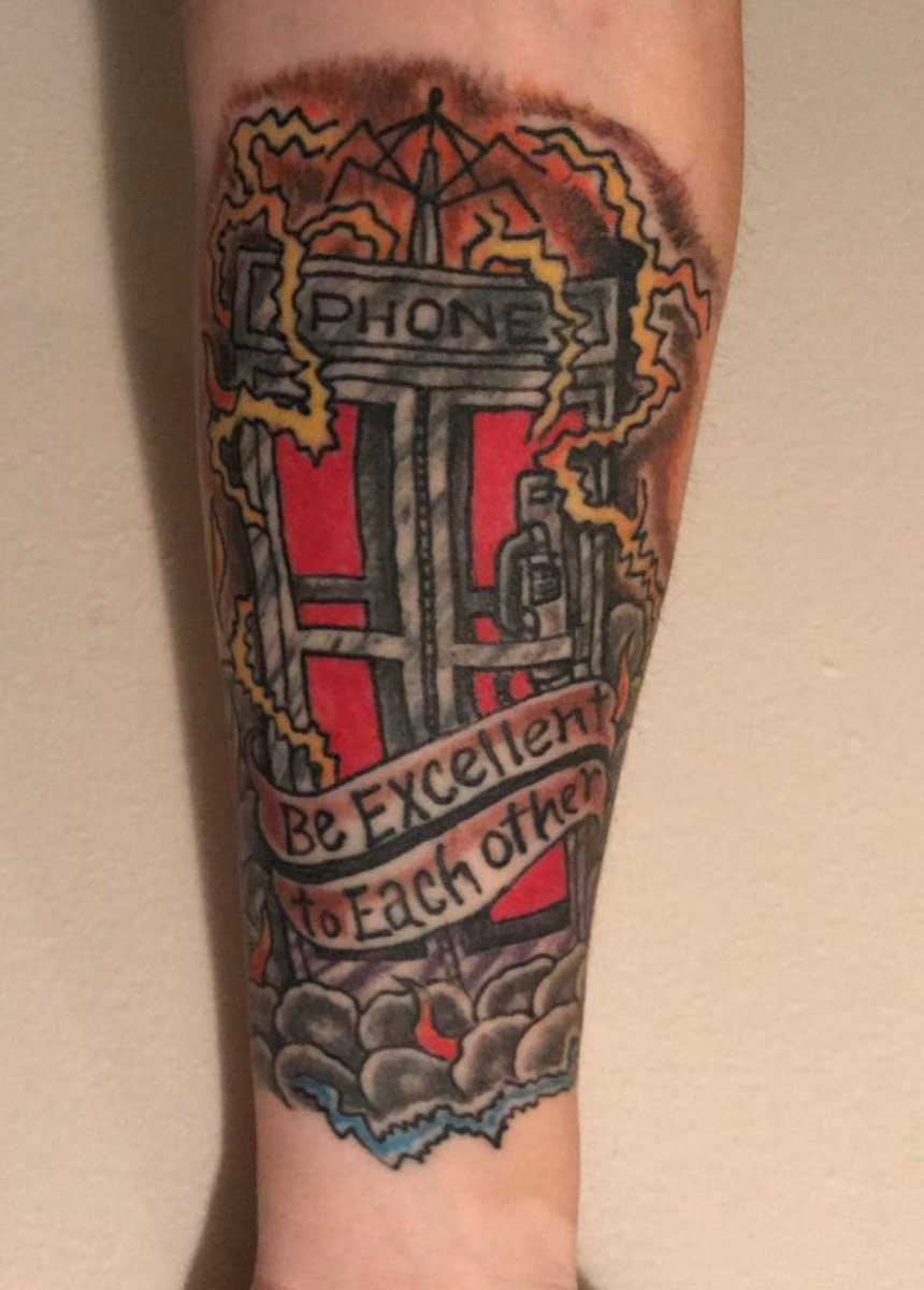 Jeffrey Barke (@barkej88) on Twitter photo Happy #BillandTedDay to all that celebrate!! It’s also the 5 year anniversary of getting this tattoo! Time sure does fly by! <a href="/BillandTed3/">Bill & Ted 3</a> Happy #BillandTedDay to all that celebrate!! It’s also the 5 year anniversary of getting this tattoo! Time sure does fly by! <a href="/BillandTed3/">Bill & Ted 3</a>