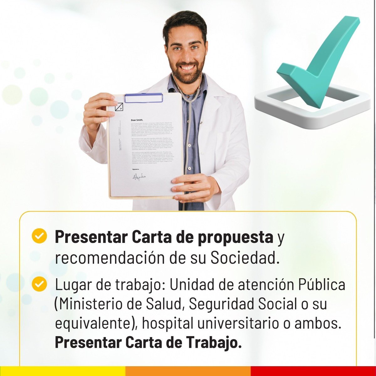 📢 ¡ATENCIÓN NEFRÓLOGOS/AS JÓVENES!
🎓🌎 ¡Recuerda la fecha de cierre de aplicaciones para el Programa de Pasantías SLANH 2025!

🗓️ Fecha límite para aplicar: 10 de junio 2025

🔗 Postúlate ahora en: cvent.me/5MVeRK

#SLANH2025 #PasantíasSLANH