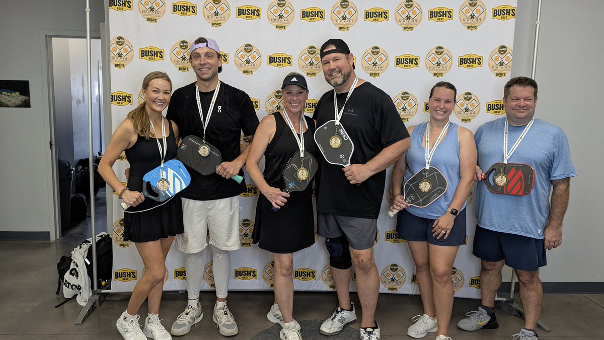 Kathy Nagy ⛳🇺🇲 (@coachnagy13) on Twitter photo Volley for Hope Tournament Mixed Doubles. We took home GOLD🥇 Thank you Brian Simpson for being the best doubles partner! Thank you <a href="/SecondHarvestET/">Second Harvest Food Bank of East TN</a> , Southern Pickleball Association, & POP for hosting an amazing event. <a href="/farragutpress1/">farragutpress</a> Volley for Hope Tournament Mixed Doubles. We took home GOLD🥇 Thank you Brian Simpson for being the best doubles partner! Thank you <a href="/SecondHarvestET/">Second Harvest Food Bank of East TN</a> , Southern Pickleball Association, & POP for hosting an amazing event. <a href="/farragutpress1/">farragutpress</a>