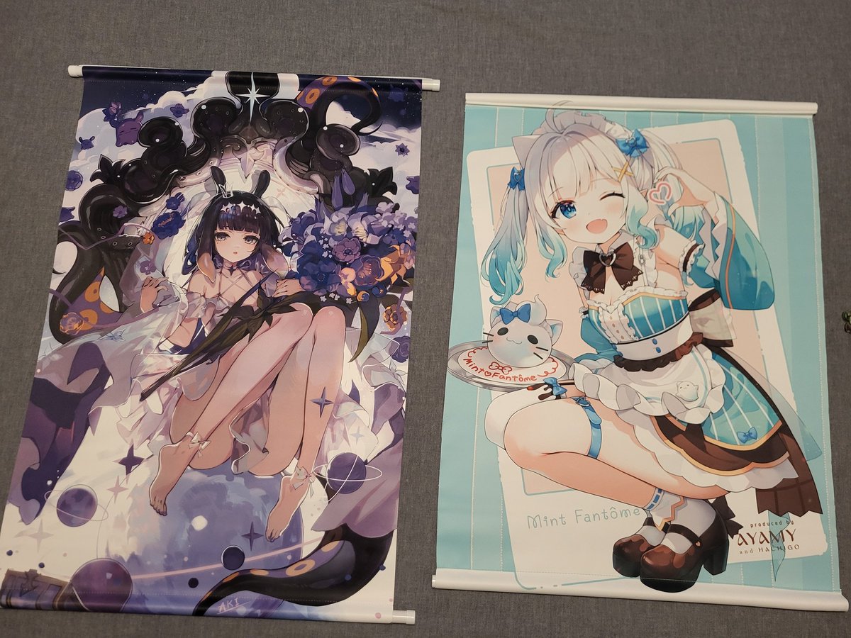Shifumi95's tweet image. Final Dokomi loot! With a bonus ayamy spread, I'm so thankful she came to Dokomi this year 🥹