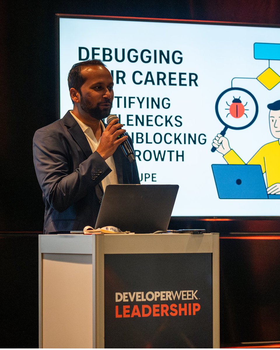 DeveloperWeek's tweet image. We wrapped DeveloperWeek Leadership & AI DevSummit last week! 🙌🏻
Thanks to our speakers, sponsors, and attendees who helped shape meaningful conversations around AI and the future of leadership.
Check out photos here: flic.kr/s/aHBqjCg1SZ