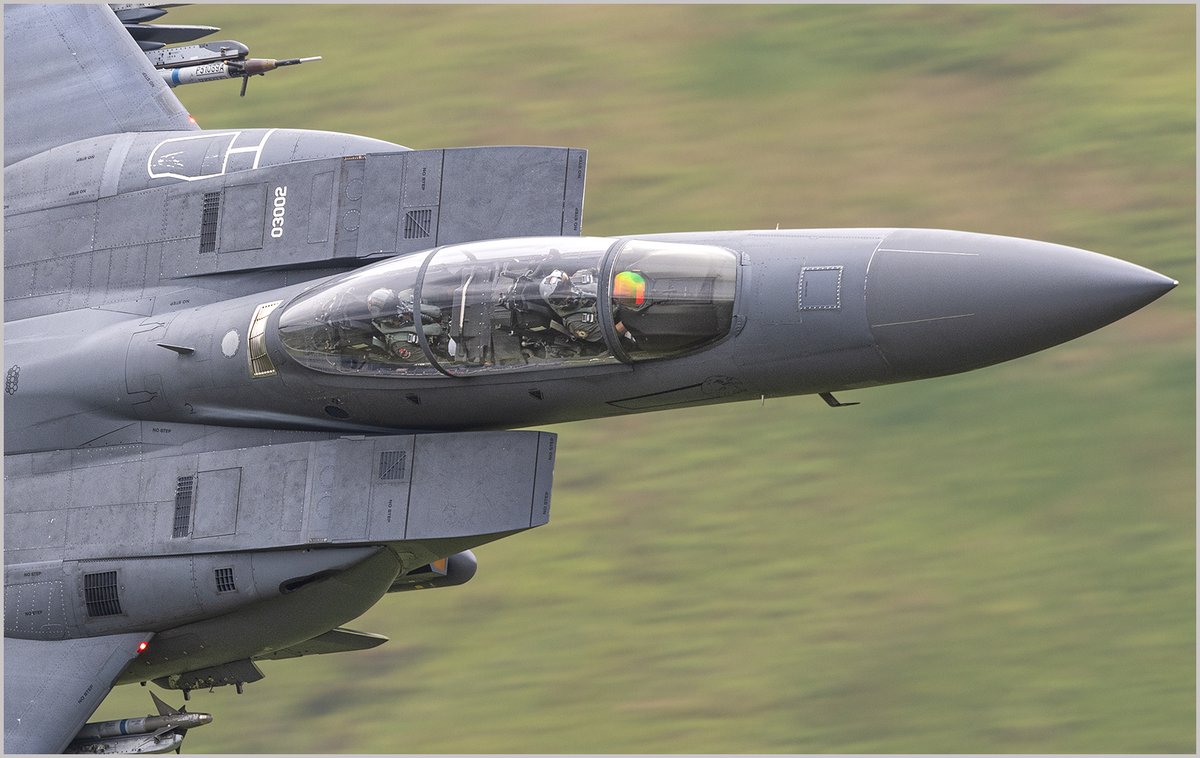 RoryTrappe's tweet image. Aries51 flight of 2xF15&apos;s on the Mach Loop this afternoon