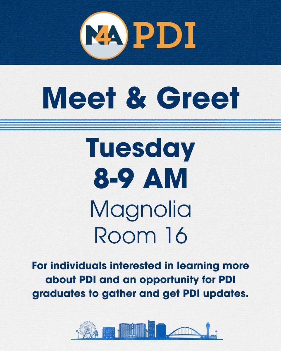 🚨 Reminder: TOMORROW is your chance to dive into PDI! 🌟 Join us for the Info Session &amp; Alumni Gathering. Don’t miss out—network, learn, and connect! 💼✨ #N4A2025 #N4A50