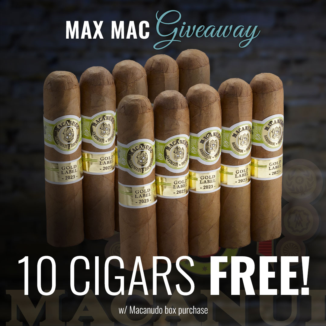 You’ve Struck GOLD: Get 10 FREE Macanudo Cigars - ow.ly/94Ym50W6CT1.

#cigar #cigars