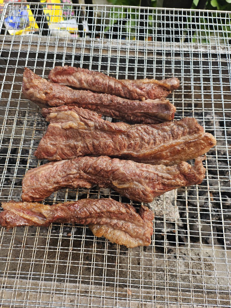 실시간 고기 굽기