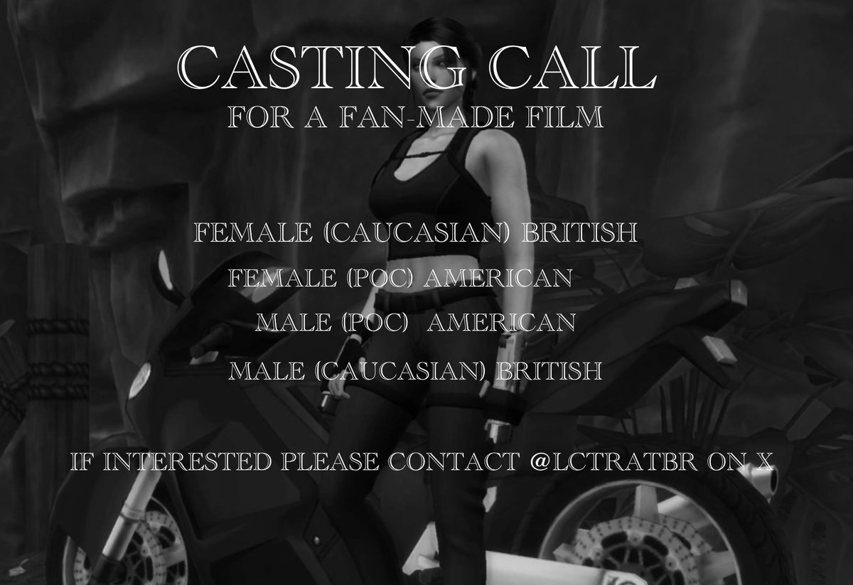 LCTRATBR's tweet image. ‼️CASTING CALL‼️