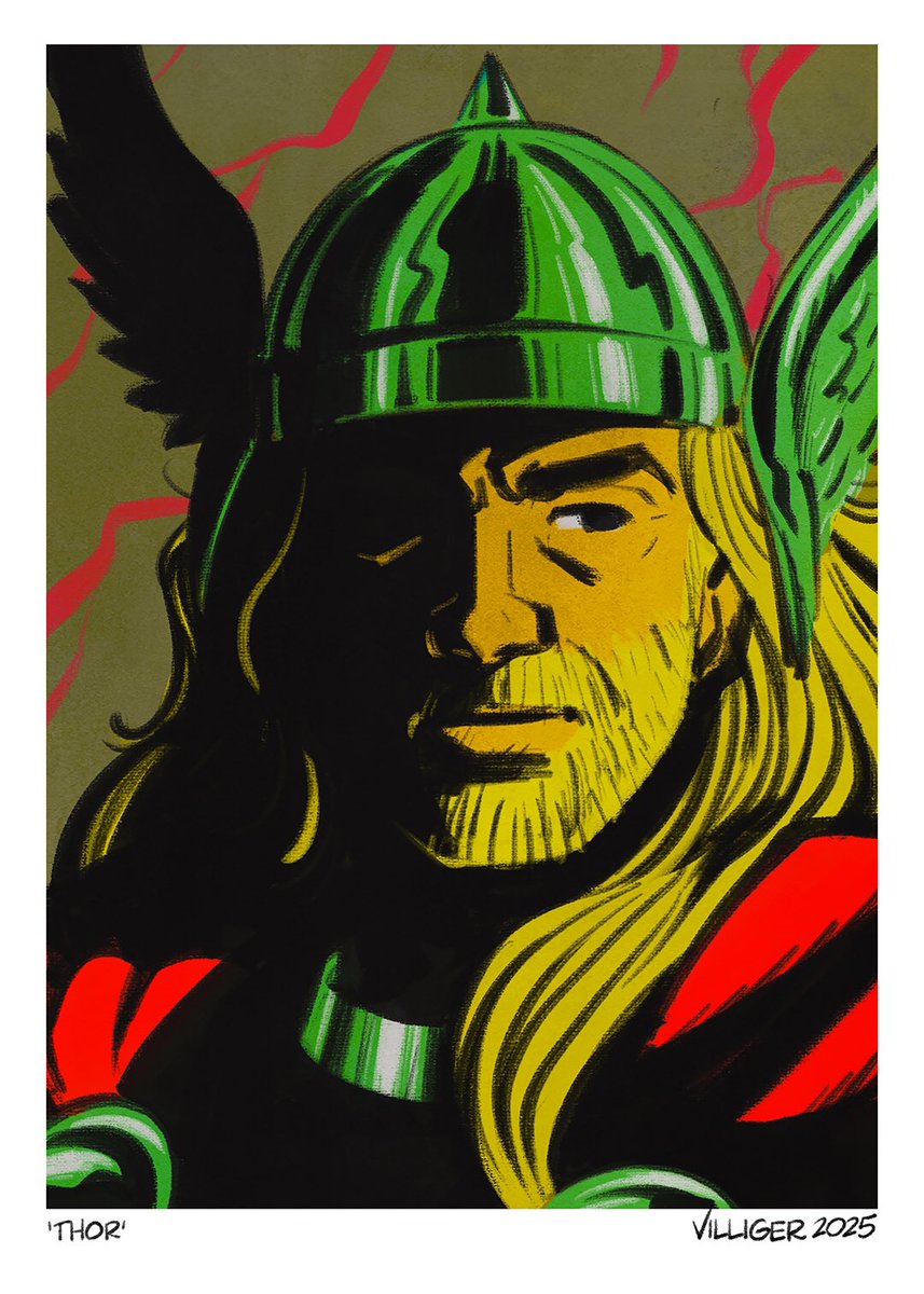 almosthomefree's tweet image. ‘Nevermore shall men make slaves of others! Not in Asgard—not on Earth—not any place where the hammer of Thor can be swung—or where men of good faith hold freedom dear!’
Thor print in 5x7 or 8x10. DM if interested!
#marvel #thor #mcu #avengers