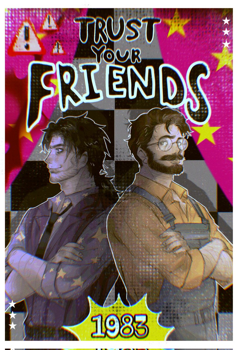poster with William Afton and Henry Emily 
#WilliamAfton #HenryEmily #FNAF #fnaffanart #FiveNightsAtFreeddys