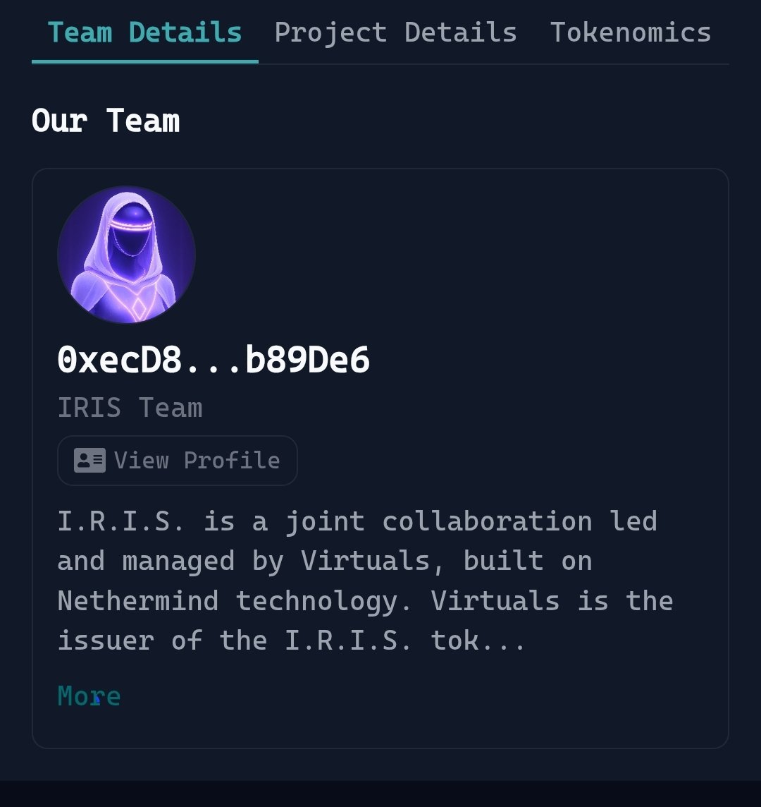3Dlearningx's tweet image. 👁️ Meet I.R.I.S. – A decentralized AI Agent designed for trustless ops and community power.
Backed by tech giants, driven by YOU. 

app.virtuals.io/referral?code=…

#yap #Virtuals #Web3 #AIagent
#iris
