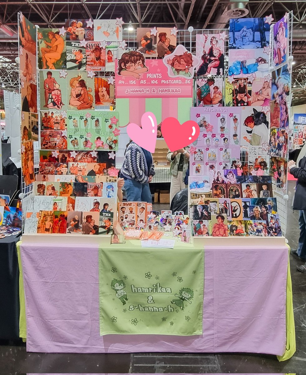 Thank you sm to everyone who stopped by!!! &lt;3
Still can't believe dokomi is already over :0
<a href="/s__hanna__h/">Hanna 🔞🦊</a> and I had an amazing time and can't wait to go to more cons now!!! 👀✨️
