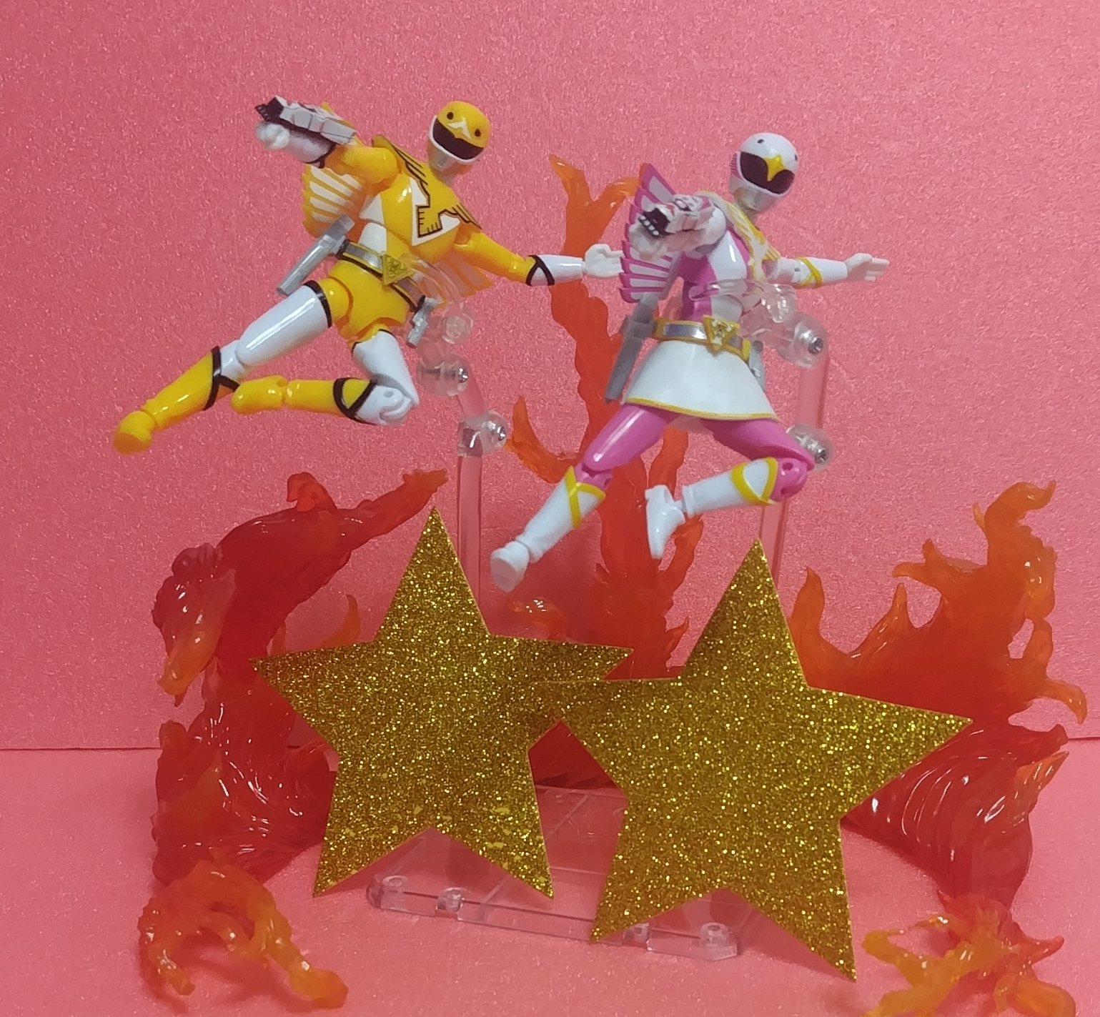 プラデラ　鳥人戦隊ジェットマン　ジェットバンサー&イエローオウル　ホワイトスワン プラデラ 鳥人戦隊ジェットマン ジェットバンサー&イエロー