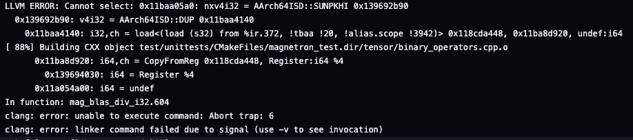 _mario_neo_'s tweet image. Seems like I've come to a point where my C code crashes a modern LLVM compiler and makes it spit out LLVM IR 🙄