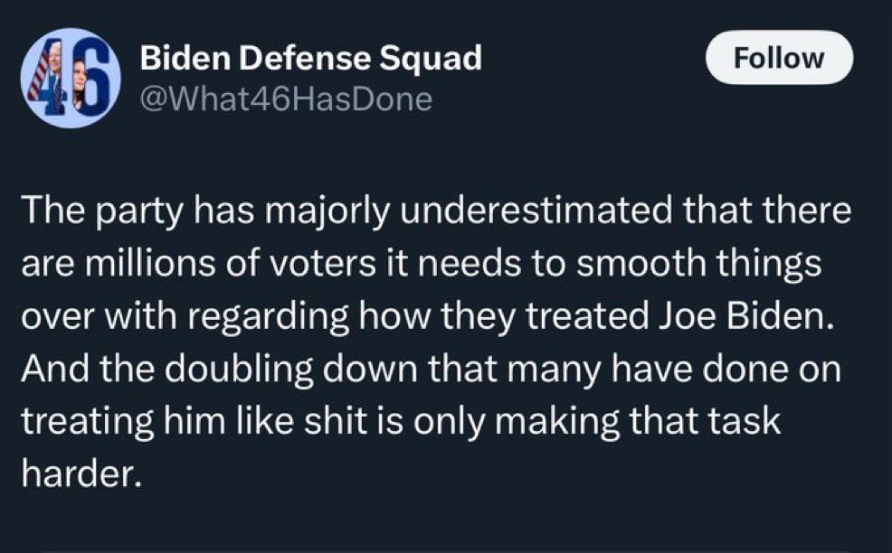 I’m pretty sure this guy will ask to be buried alive with Biden’s corpse when he passes away.