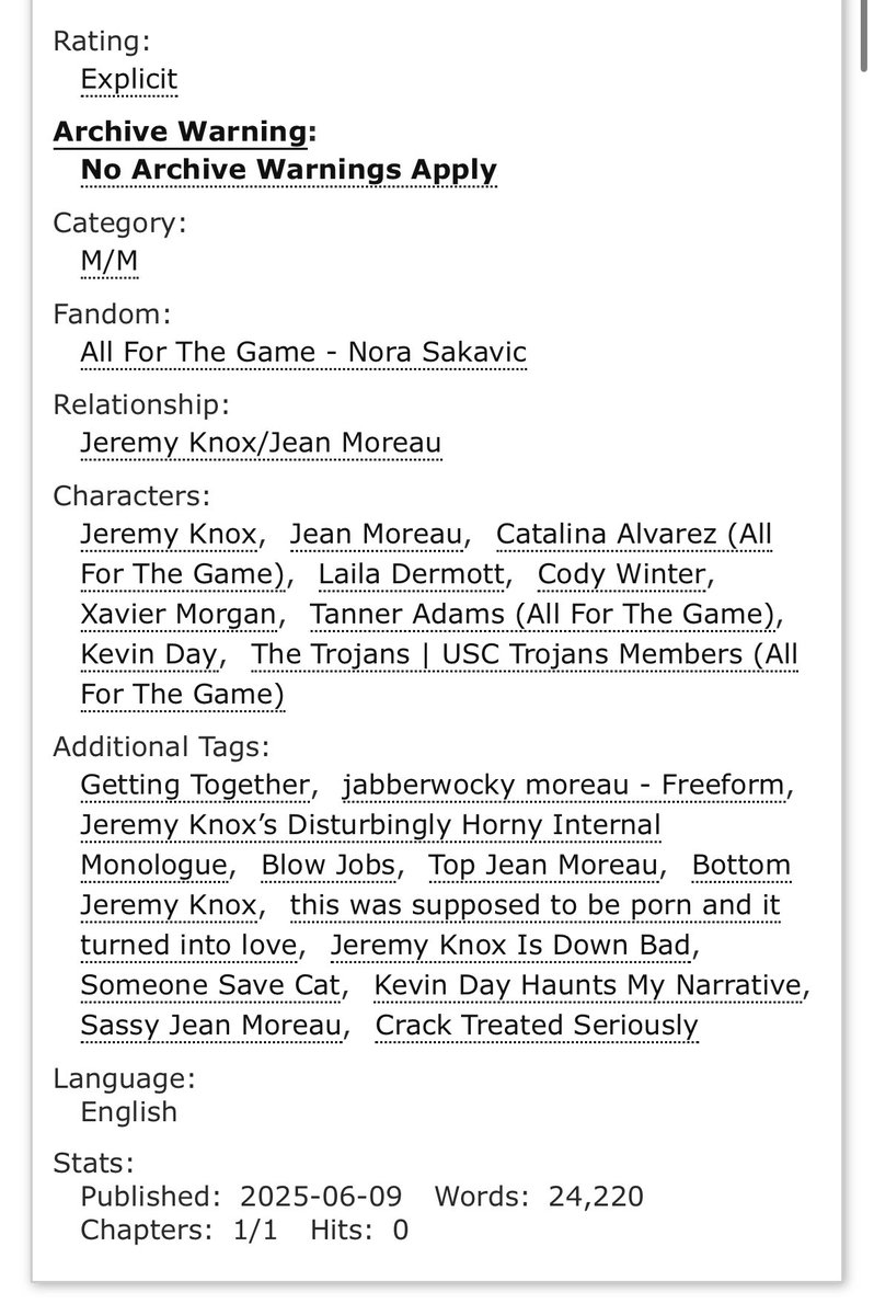 takashirogane's tweet image. its posted!!! have some #jerejean for your monday. WARNING: extremely h*rny content ahead. #aftg
archiveofourown.org/works/66332257
