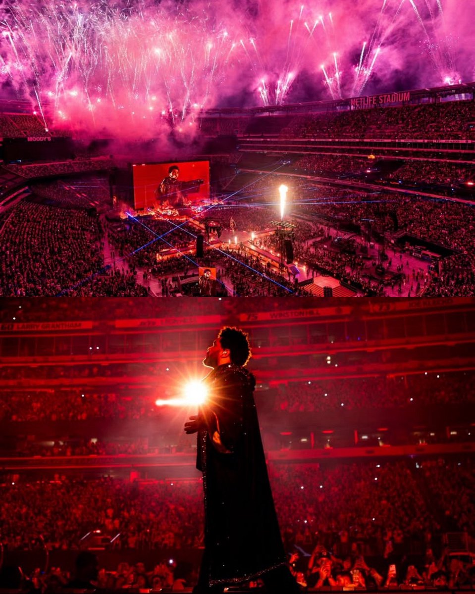 AHDawnTour's tweet image. With over 163,000 fans over 3 nights, The Weeknd became the highest-grossing black artist to ever perform at MetLife Stadium 🤯🏟️ 

Next Stop: Boston 🇺🇸 #AfterHoursTilDawnTour