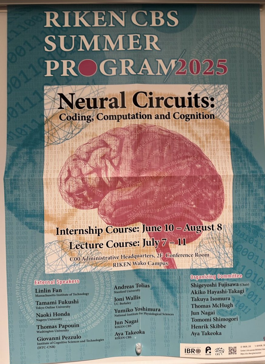 Gagan_Jhajj_'s tweet image. Just arrived at RIKEN 🇯🇵 for the #cbs_summer program. Looking forward to meeting the other interns and to get started today! 🧠