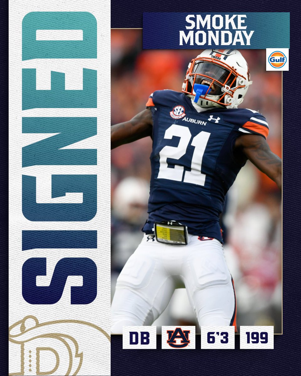 Massachusetts Pirates (@mass_pirates) on Twitter photo Got the club goin' up on a T̶u̶e̶s̶d̶a̶y̶ Monday
For more on the signing of this former <a href="/AuburnFootball/">Auburn Football</a> standout visit masspiratesfootball.com
<a href="/SmokeMonday/">smoke monday</a> | <a href="/GulfOil/">Gulf</a> Got the club goin' up on a T̶u̶e̶s̶d̶a̶y̶ Monday
For more on the signing of this former <a href="/AuburnFootball/">Auburn Football</a> standout visit masspiratesfootball.com
<a href="/SmokeMonday/">smoke monday</a> | <a href="/GulfOil/">Gulf</a>