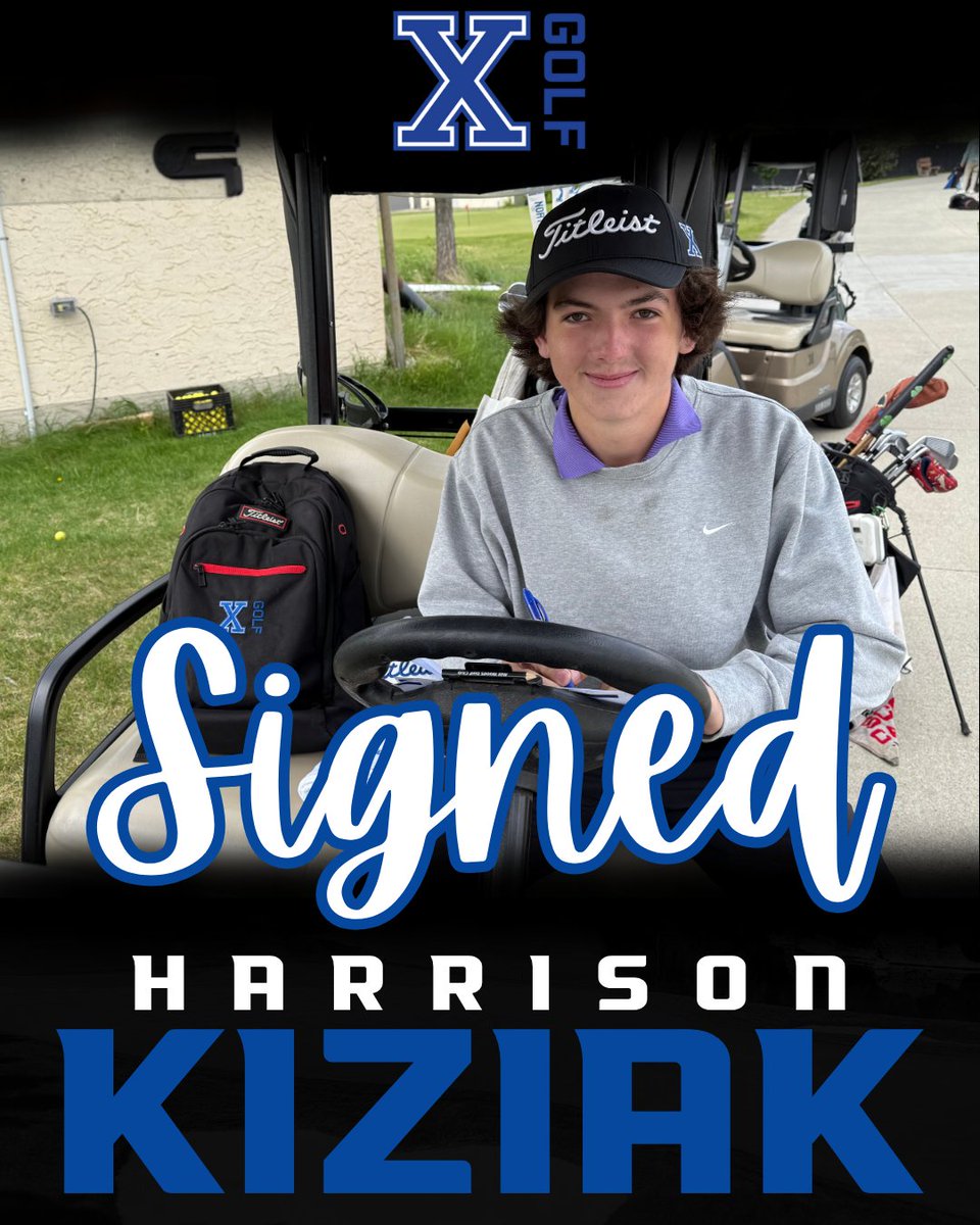 NAX Golf is proud to announce the signing of Harrison Kiziak for the 2025-2026 season!

Harrison is headed into Grade 11 next school year, and we can't wait to have him join the team!

#nax | #golf