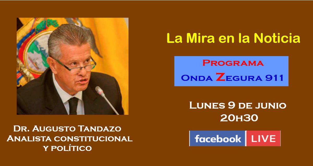 HOY LUNES 9 DE JUNIO, A LAS 20H30, ENTREVISTA EN EL PROGRAMA ONDA ZEGURA DE LA MIRA EN LA NOTICIA: