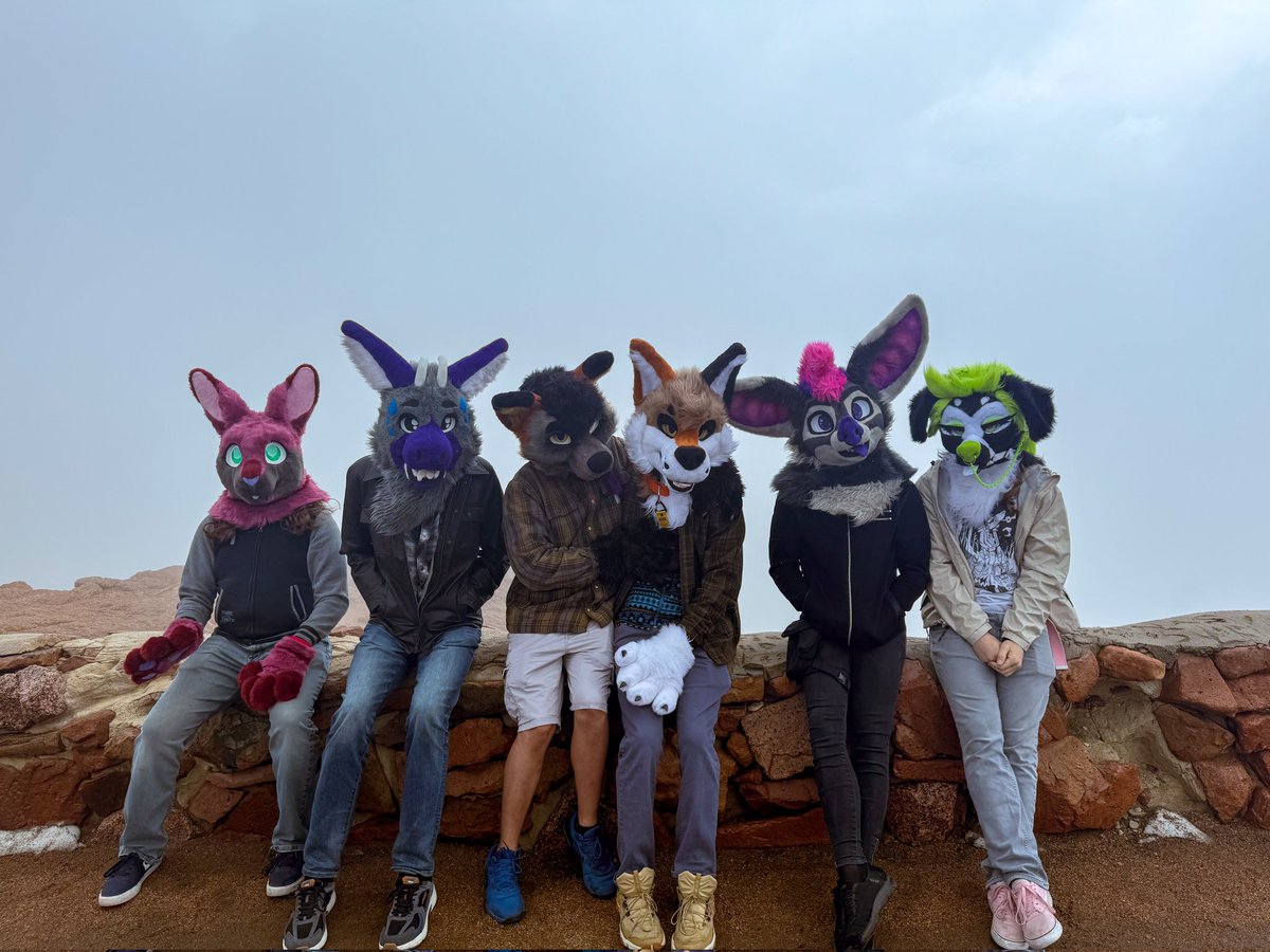 RyeπFWA (@ryetheyote) on Twitter photo New yote on the block had an amazing birthday on Pike's Peak with friends yesterday!
(With <a href="/Cinnabunpyr0/">Cinna</a>, <a href="/varg_gray/">Varg Gray π AWU, Denfur</a>, <a href="/Tyler_TheFox/">Tyler π¦ π Your Bed</a>, <a href="/GraesonBatAD/">Graeson but Worse</a>, <a href="/SestraTheArctic/">sestra</a>) New yote on the block had an amazing birthday on Pike's Peak with friends yesterday!
(With <a href="/Cinnabunpyr0/">Cinna</a>, <a href="/varg_gray/">Varg Gray π AWU, Denfur</a>, <a href="/Tyler_TheFox/">Tyler π¦ π Your Bed</a>, <a href="/GraesonBatAD/">Graeson but Worse</a>, <a href="/SestraTheArctic/">sestra</a>)