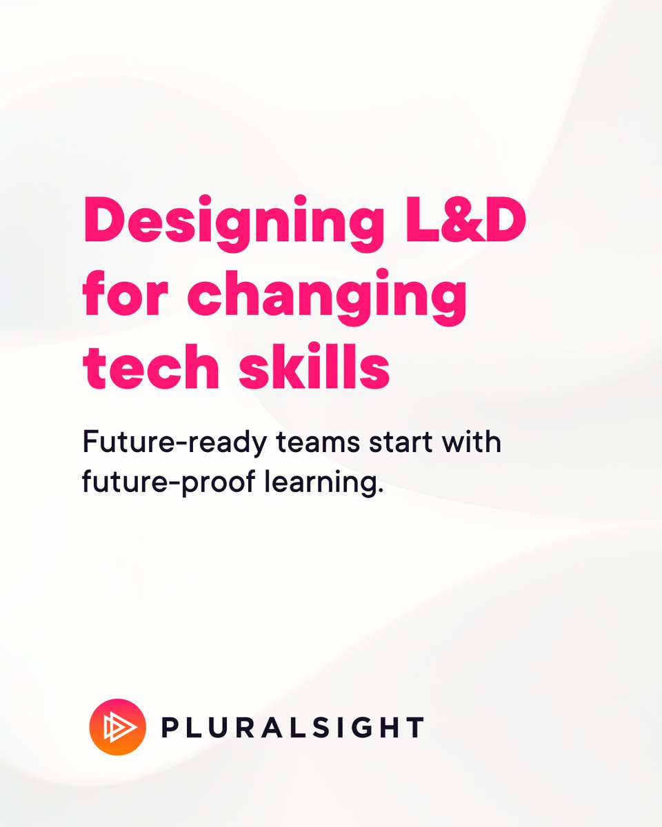 The tech landscape keeps changing. Your learning strategy should too.

Discover how agile learning helps your teams stay sharp and aligned with business goals.

Read the blog: plrsg.ht/3FQeBvT

#Upskilling #LearningCulture