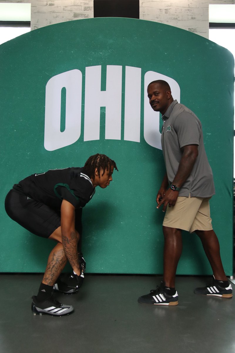 KindallBrown2's tweet image. Had an amazing time at Ohio University this past weekend. Great people, Great food, and a great football program. Thank you for the hospitality @OhioFootball @OUCats1 @CoachObly @DLO614 @LoganM_CFB