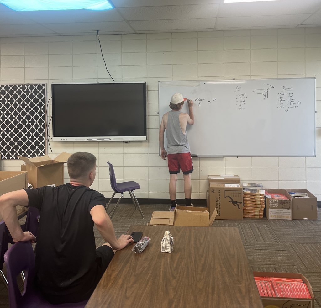 I’ve got to brag on my guys.. Had some underclassmen receivers who wanted to stick around after practice today and recap new installs and techniques. Couldn’t be happier to do so. The culture shift in ole Uniontown, KS is real.

#GreatDayToBeAnEagle