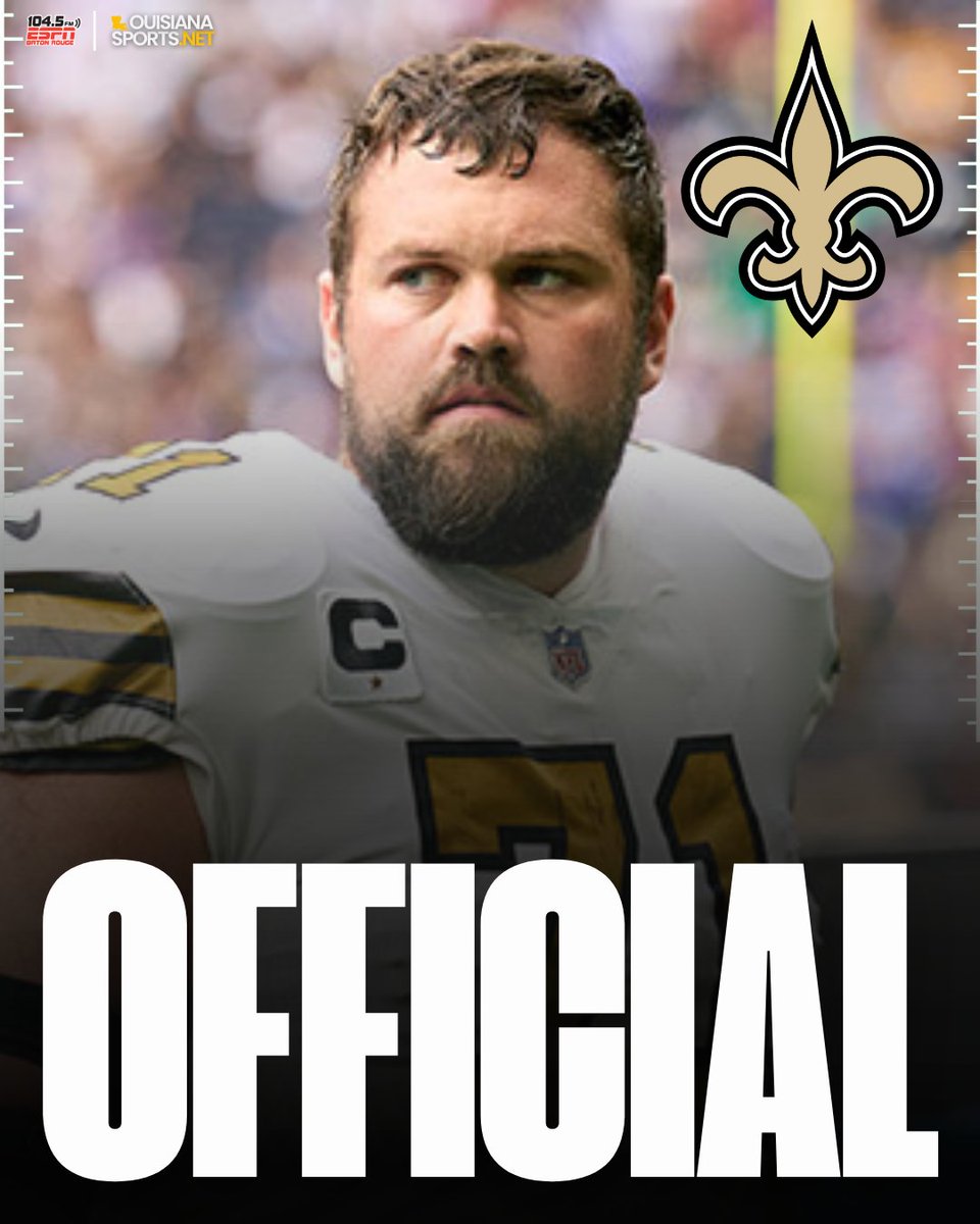 104.5 ESPN (@1045espn) on Twitter photo OFFICIAL: Ryan Ramczyk officially retires from the Saints
<a href="/RossJacksonNOLA/">Ross Jackson</a> breaks down the retirement from the 2017 1st Round Pick. #WhoDat
More Here: louisianasports.net/ryan-ramczyk-o… OFFICIAL: Ryan Ramczyk officially retires from the Saints
<a href="/RossJacksonNOLA/">Ross Jackson</a> breaks down the retirement from the 2017 1st Round Pick. #WhoDat
More Here: louisianasports.net/ryan-ramczyk-o…