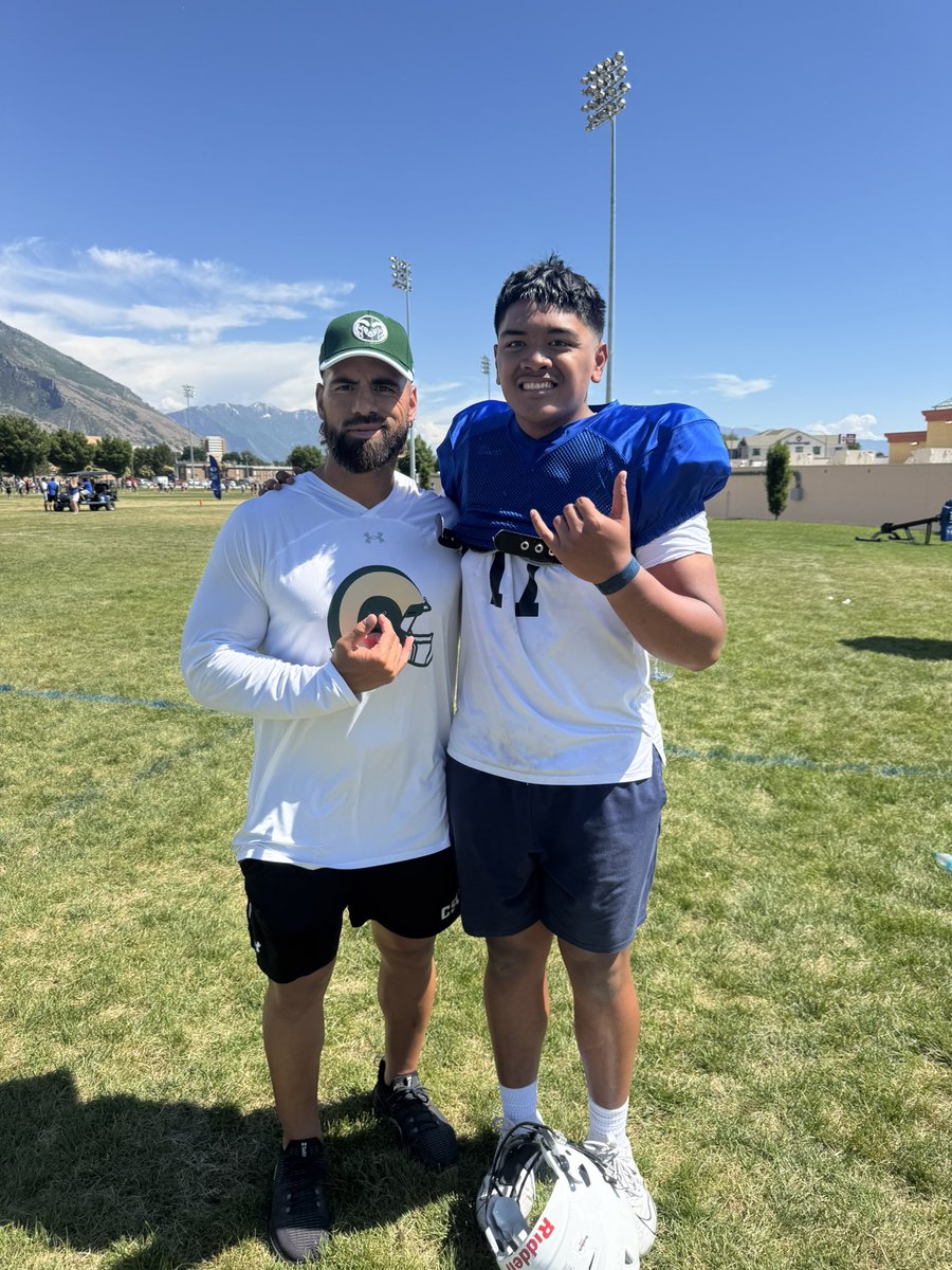 Tautai Meredith (@tautaimeredith) on Twitter photo Vi’ia le Ali’i ! After a great talk with Coach <a href="/Matty_AhYou/">Matty Ah You</a> I’m so blessed to say I have received my 2nd D1 offer from Colorado State University!
<a href="/VictorUnga/">Vic Unga-Team Never Fold</a>
<a href="/Coachhf85/">Coach HF</a>
<a href="/BrandonHuffman/">Brandon Huffman</a>
<a href="/BlairAngulo/">Blair Angulo</a>
<a href="/GregBiggins/">Greg Biggins</a>
<a href="/LehiFootball/">Lehi Football</a>
<a href="/CSUFootball/">Colorado State Football</a>
<a href="/Andy_Pham1/">Andy</a>
<a href="/PrepRedzoneUT/">Prep Redzone Utah</a> Vi’ia le Ali’i ! After a great talk with Coach <a href="/Matty_AhYou/">Matty Ah You</a> I’m so blessed to say I have received my 2nd D1 offer from Colorado State University!
<a href="/VictorUnga/">Vic Unga-Team Never Fold</a>
<a href="/Coachhf85/">Coach HF</a>
<a href="/BrandonHuffman/">Brandon Huffman</a>
<a href="/BlairAngulo/">Blair Angulo</a>
<a href="/GregBiggins/">Greg Biggins</a>
<a href="/LehiFootball/">Lehi Football</a>
<a href="/CSUFootball/">Colorado State Football</a>
<a href="/Andy_Pham1/">Andy</a>
<a href="/PrepRedzoneUT/">Prep Redzone Utah</a>