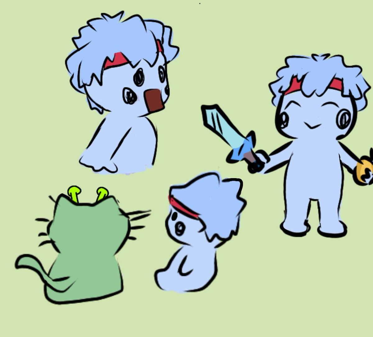 Enden_Minh's tweet image. 🦦 me gusta más el que está con el gato
#coldifanart