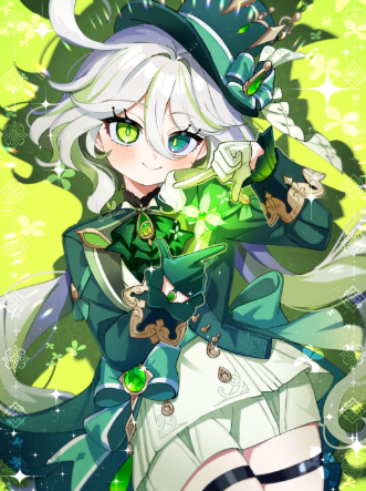 Furina on St. Patricks day: