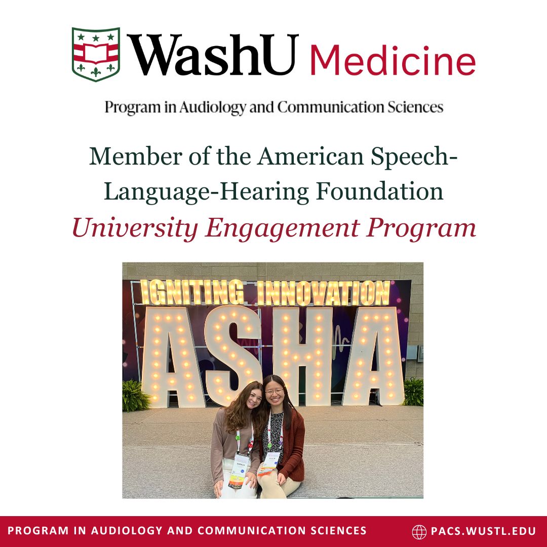 WashUPACS's tweet image. PACS is proud to be a member of ASHFoundation’s University Engagement Program. As a UEP Ambassador, we aim to raise awareness about the foundation’s research grant, scholarship, & clinical achievement award programs. We're happy to be part of this program! shorturl.at/W1K5f