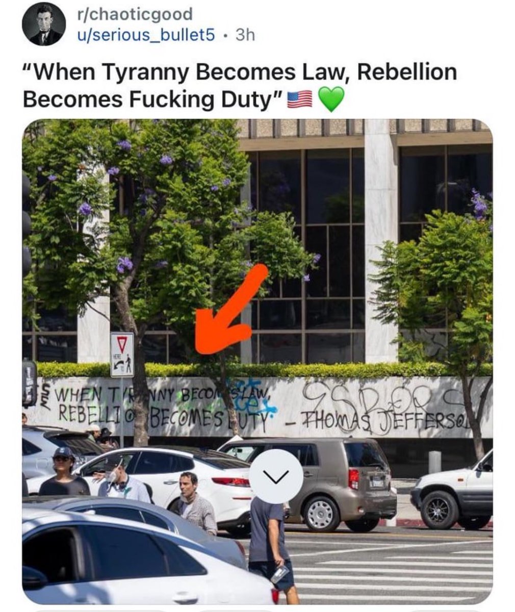 mcsquared34's tweet photo. “When tyranny becomes law, rebellion becomes duty” TJ https://t.co/a1s9Rwbsf1